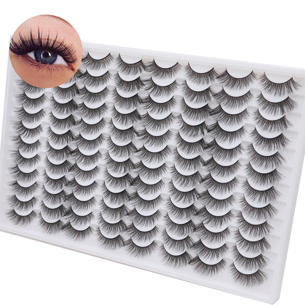 3D False Eyelashes Are Multi-layered, Realistic, Soft And Comfortable