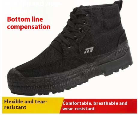 Men's Breathable  Non-slip Canvas Shoes