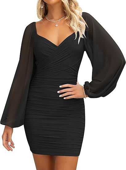 Long-Sleeve Dress