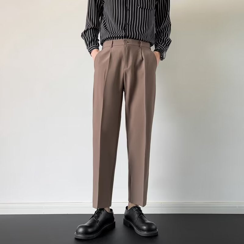 Straight-leg Loose-fit Pants