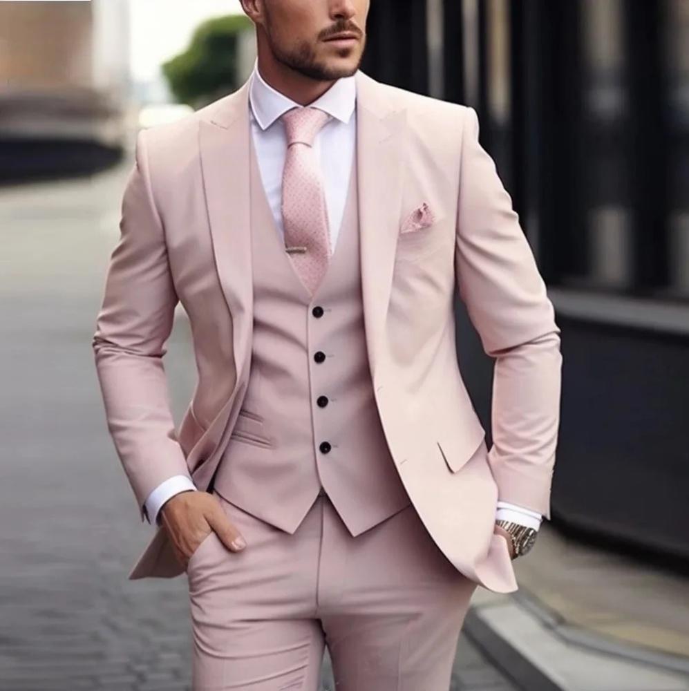 Three-piece Suit Solid Color High Sense