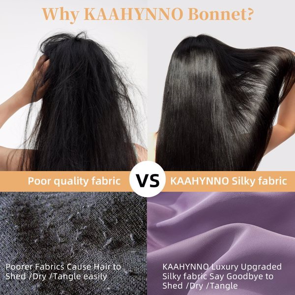 Silk Bonnet For Sleeping Women, Satin Hair Bonnet For Sleeping For Wavy Curly Natural Hair Women Men ,Prohibited From Being Sold On The Amazon Platform