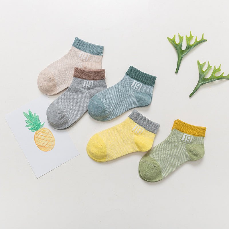 Cotton breathable socks