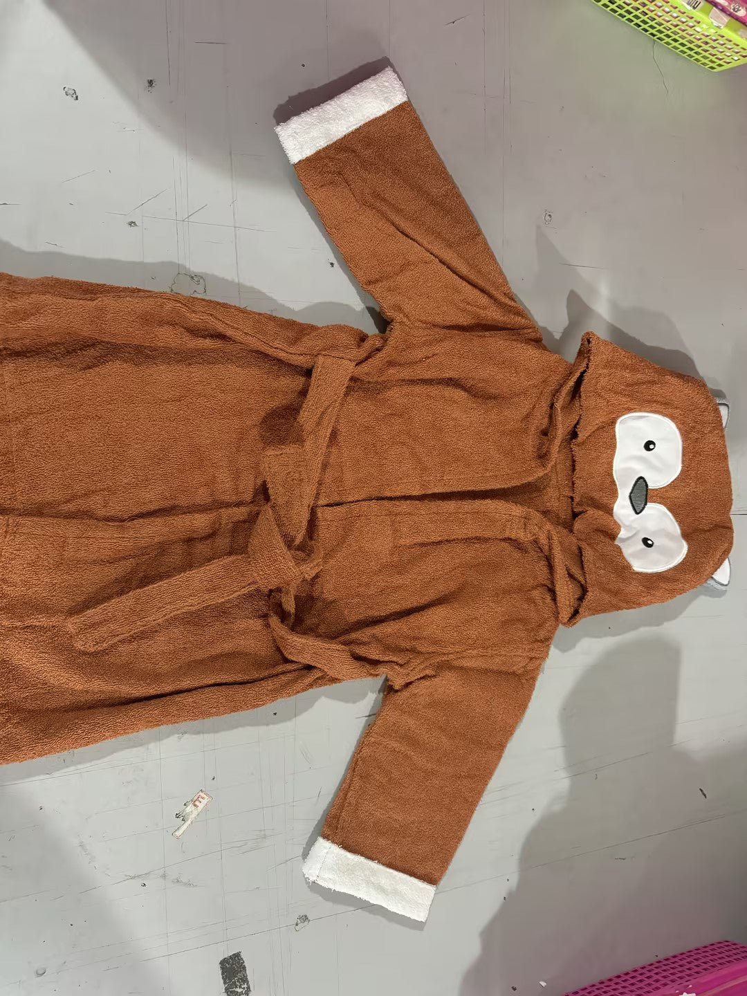 Children's Hooded Animal-shaped Bathrobe