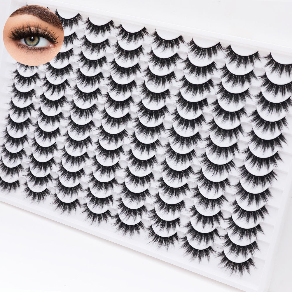 3D False Eyelashes Are Multi-layered, Realistic, Soft And Comfortable