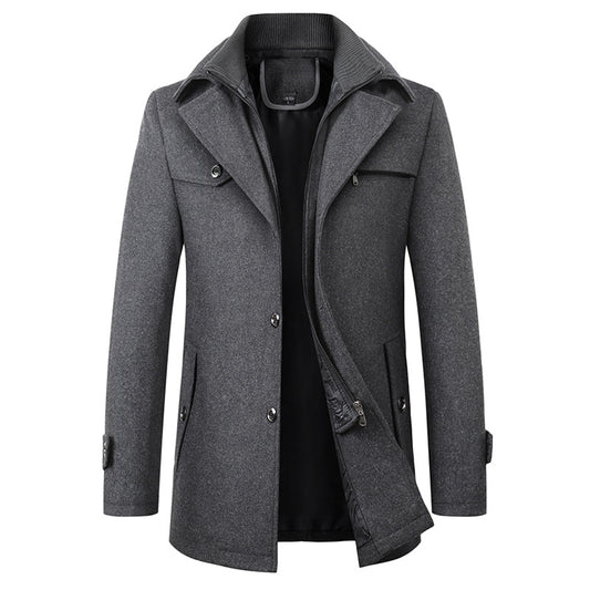 Fashion Warm Woolen Coat
